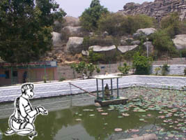 Ardhagiri Hanuman Teertham, Aragonda, Chitoor, Andhra Pradesh Ardhagiri Hanuman Teertham, Aragonda, Chitoor, Andhra Pradesh