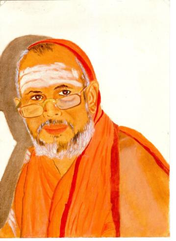 Oil painting by gk kaushik