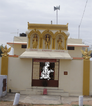 Sri Anjaneya temple, Sathya Vijaya Nagaram, Arni