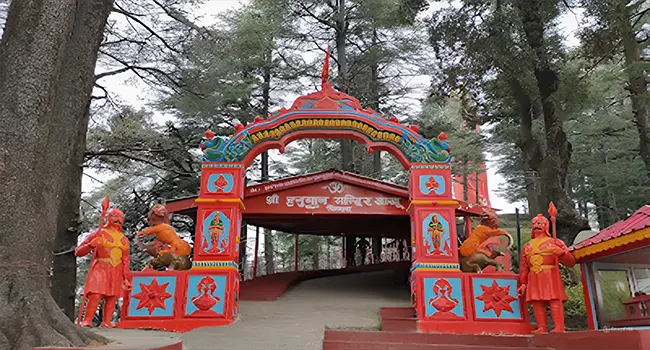 Jakhoo Hill Hanuman Temple, Simla, Himachal Pradesh