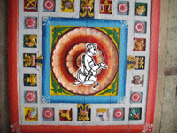 Rasi Mandalalm in Jaya Veera Anjaneya Swami temple Punnaiyanallur