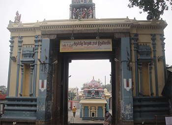 Main enterence of Kothanda Ramar Kovil, Pazhaiya Mambalam, Chennai