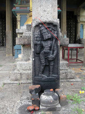 Deepa Stambam of Kothanda Ramar Kovil, Pazhaiya Mambalam, Chennai