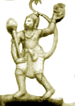 Sri Anjaneyar, Nandhi Kovil, Tirucharapalli, Tamil Nadu