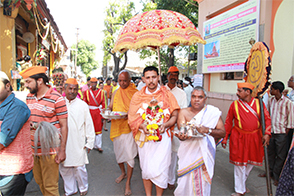 Dasanavami festival- grand procession at Sajjangad